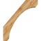 Ekena Millwork 6"W x 22"D x 26"H Legacy Rough Sawn Knee Brace, Western Red Cedar BRC06X22X26LEC00RWR - alternate 2